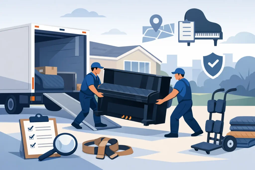 Piano Removalists Ipswich: What to Check