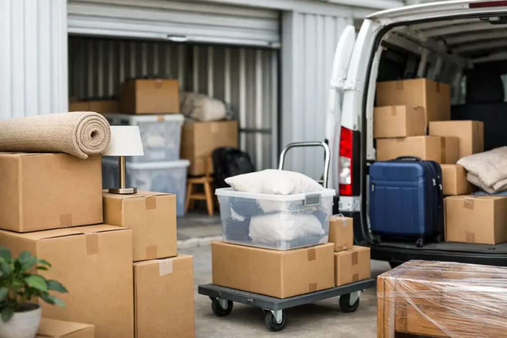 Short Term Storage During Move: What Works