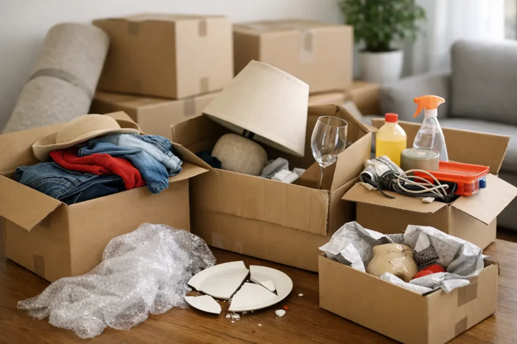 10 Packing Mistakes During House Move