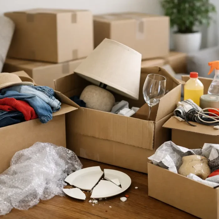 10 Packing Mistakes During House Move