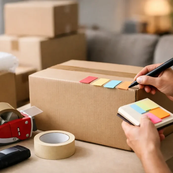 Best Way to Label Boxes for Moving