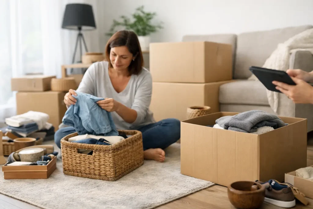 How to Downsize Before Moving Without Stress