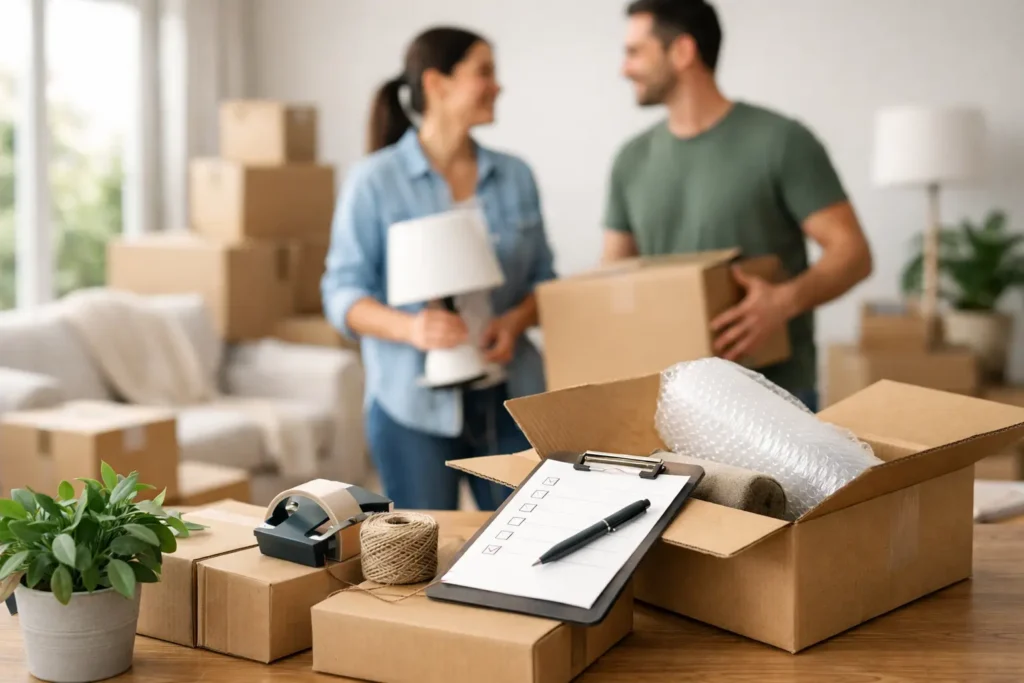 How to Organise Moving Day Without Chaos