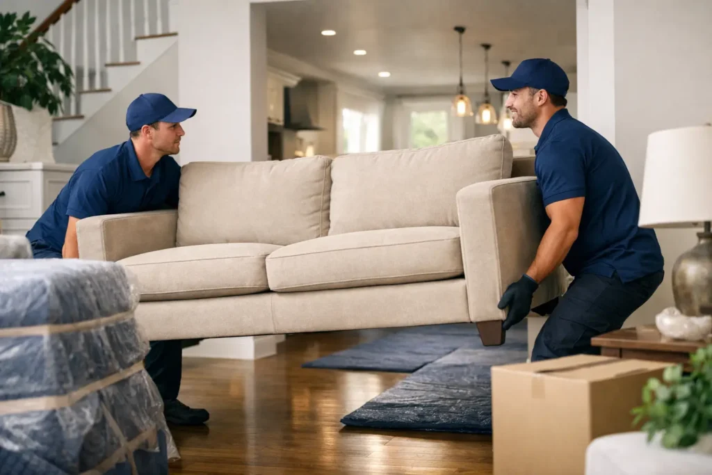 Careful Furniture Handling Services That Protect Your Home