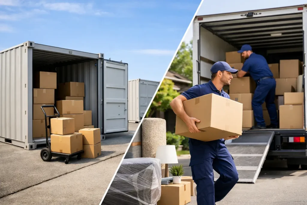 Storage Containers vs Removalists - Which Fits?