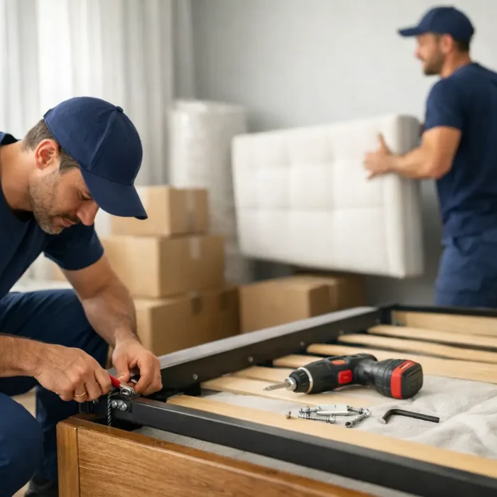 Do Movers Dismantle Beds Before Moving Day?