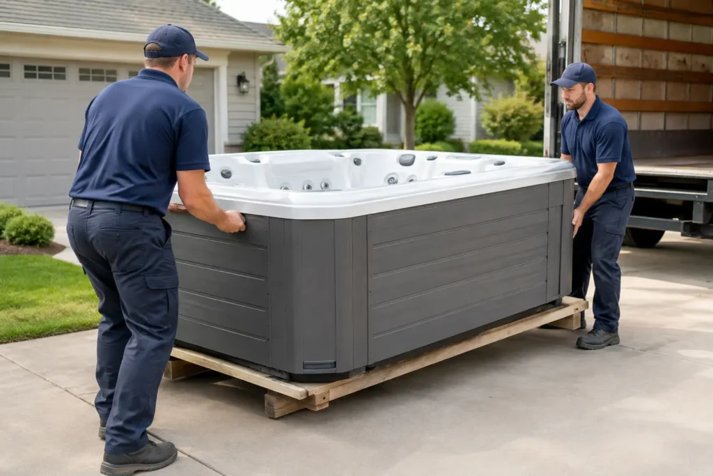 Spa Transport Case Study: Moving a Spa Safely