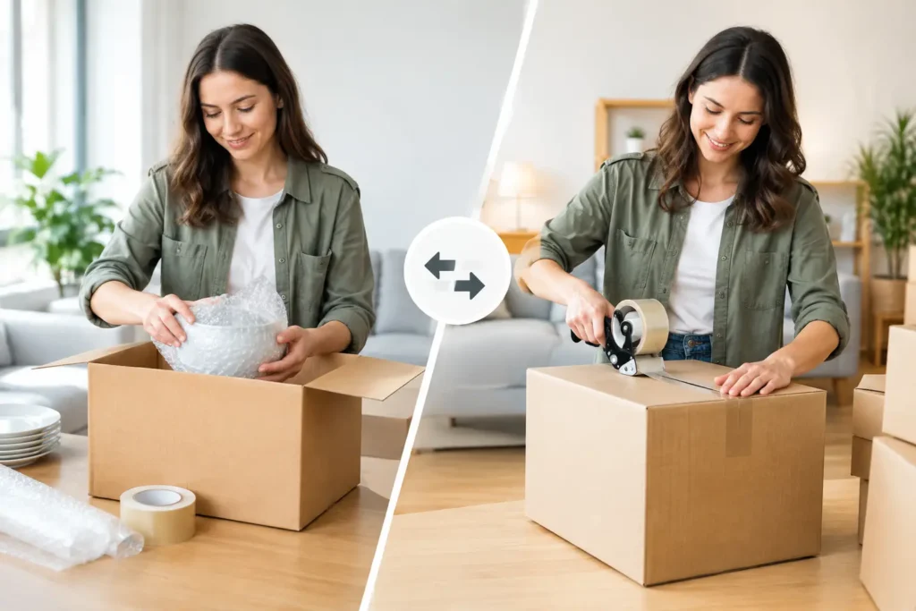 Self Packing Comparison for Your Next Move